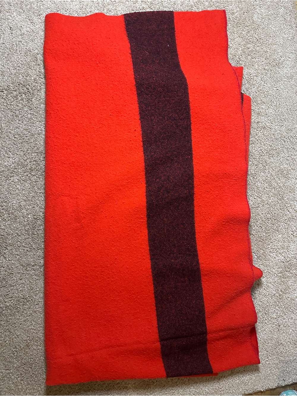 Vintage wool blanket